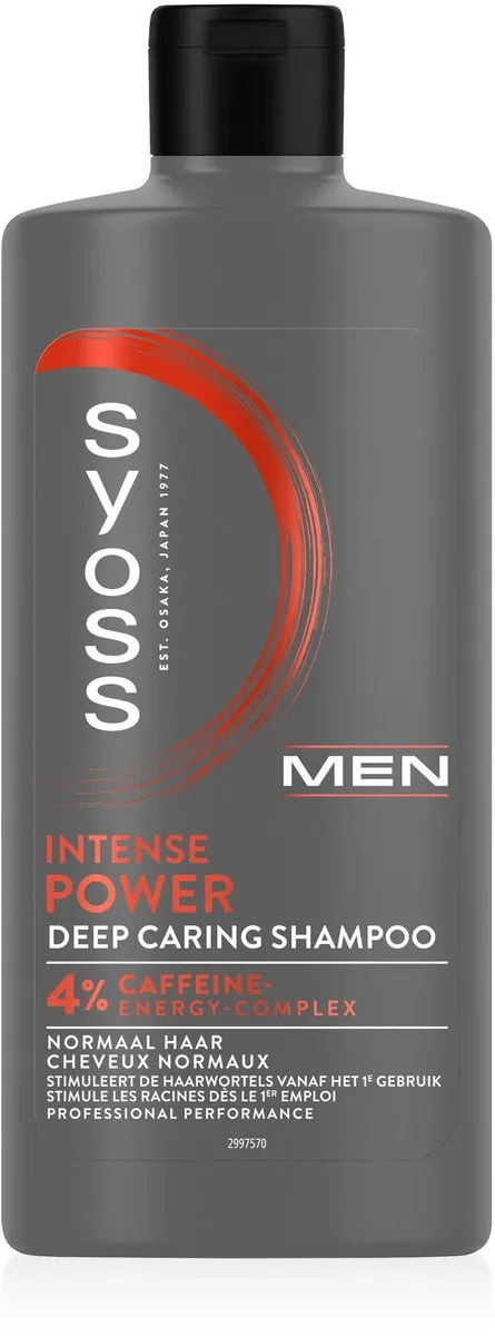 SYOSS Men Power Shampoo - 6x 440ml - afbeelding 6 van 6