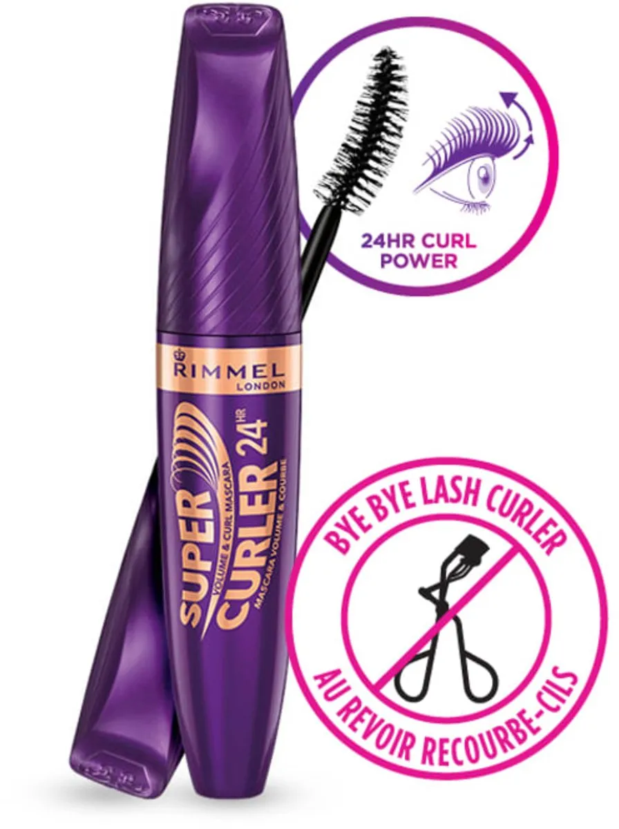 Rimmel London Supercurler Mascara 001 Black