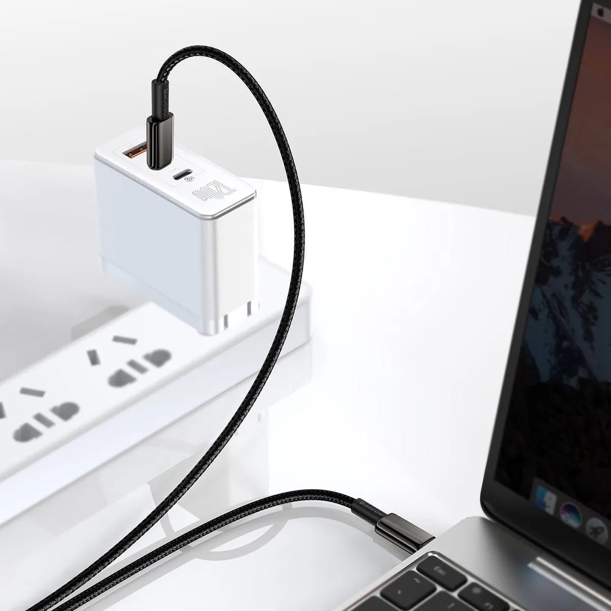 Baseus USB-C Kabel 1m 100W - Zwart