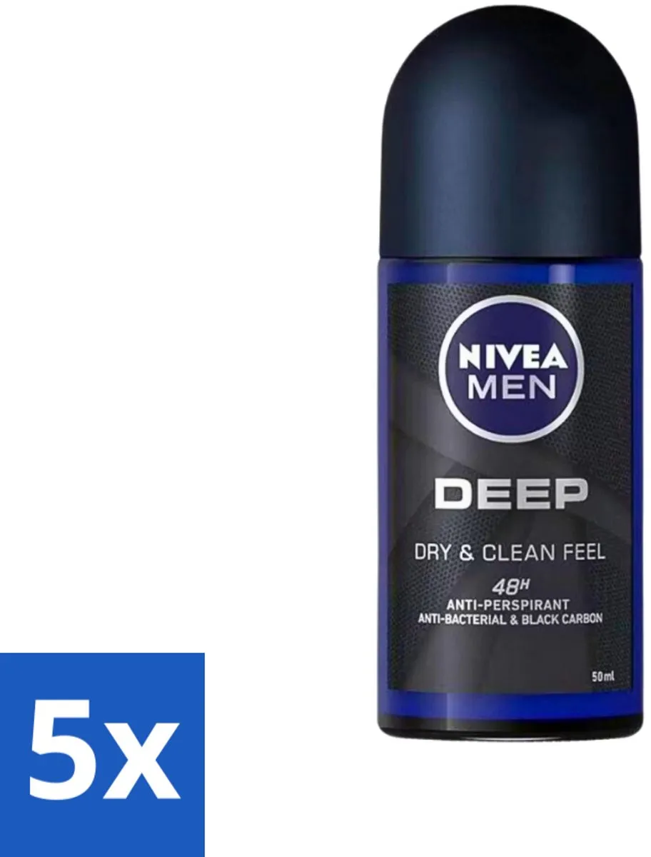 NIVEA MEN Deep Deo Roll-On 50ml