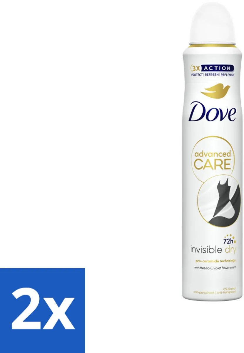 Dove Invisible Dry Deodorant Spray 200ml