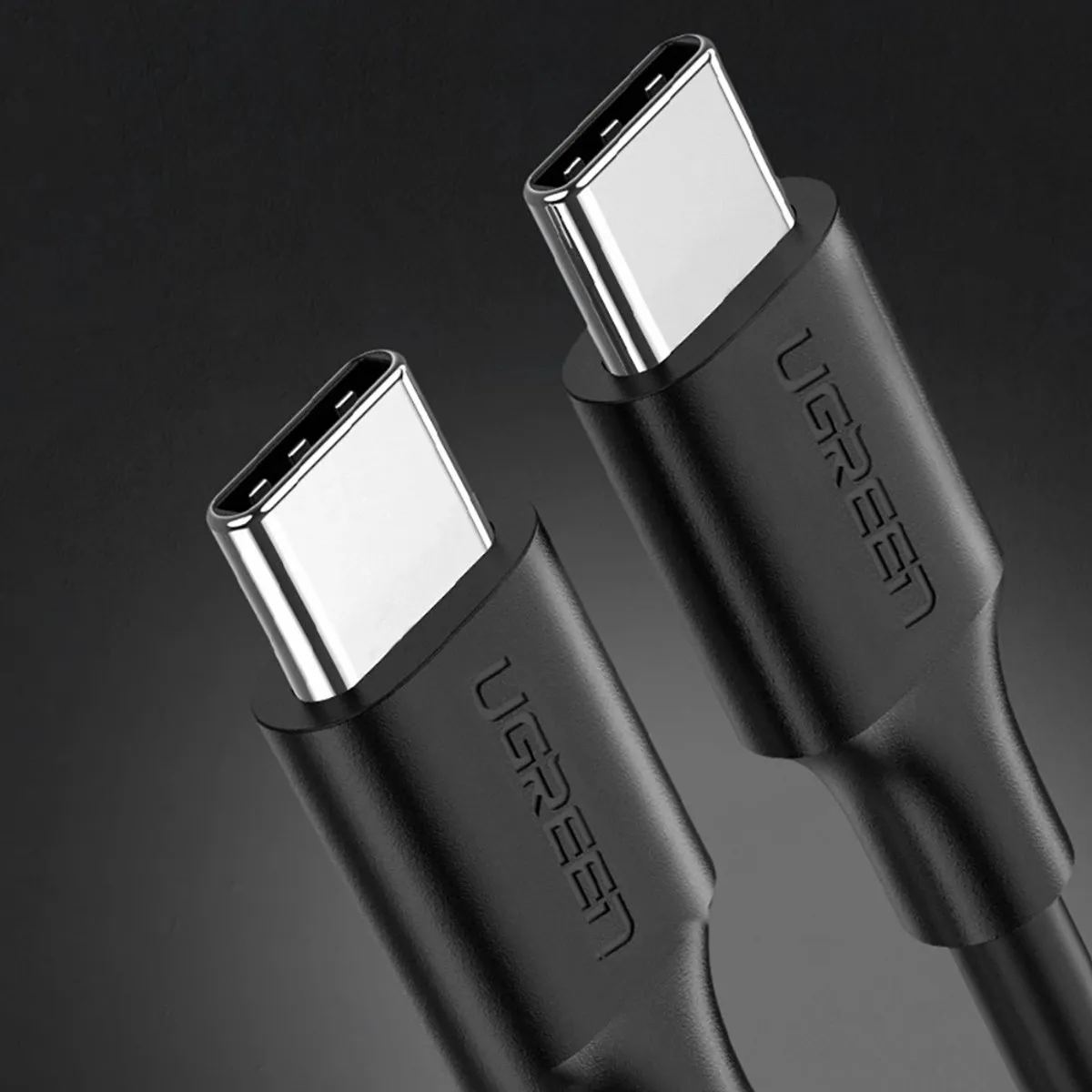 Ugreen USB-C naar USB-C Kabel 2.0 - 2m - Zwart