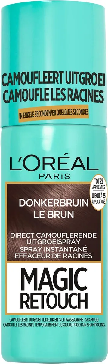 L'Oréal Paris Magic Retouch Donkerbruin Uitgroei Spray 75ml