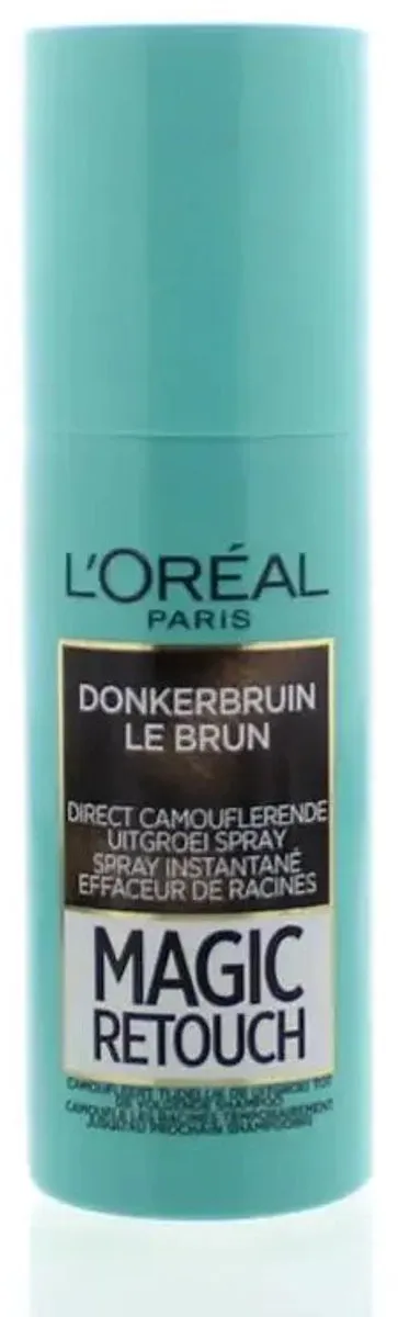 L'Oréal Paris Magic Retouch Donkerbruin Uitgroei Spray 75ml