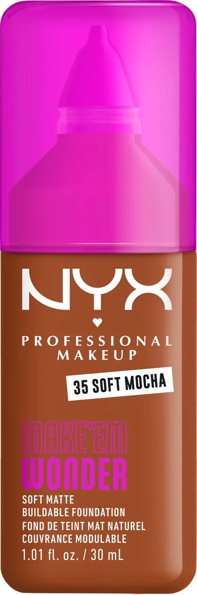 NYX Make 'EM Wonder Foundation Soft Mocha 30ml