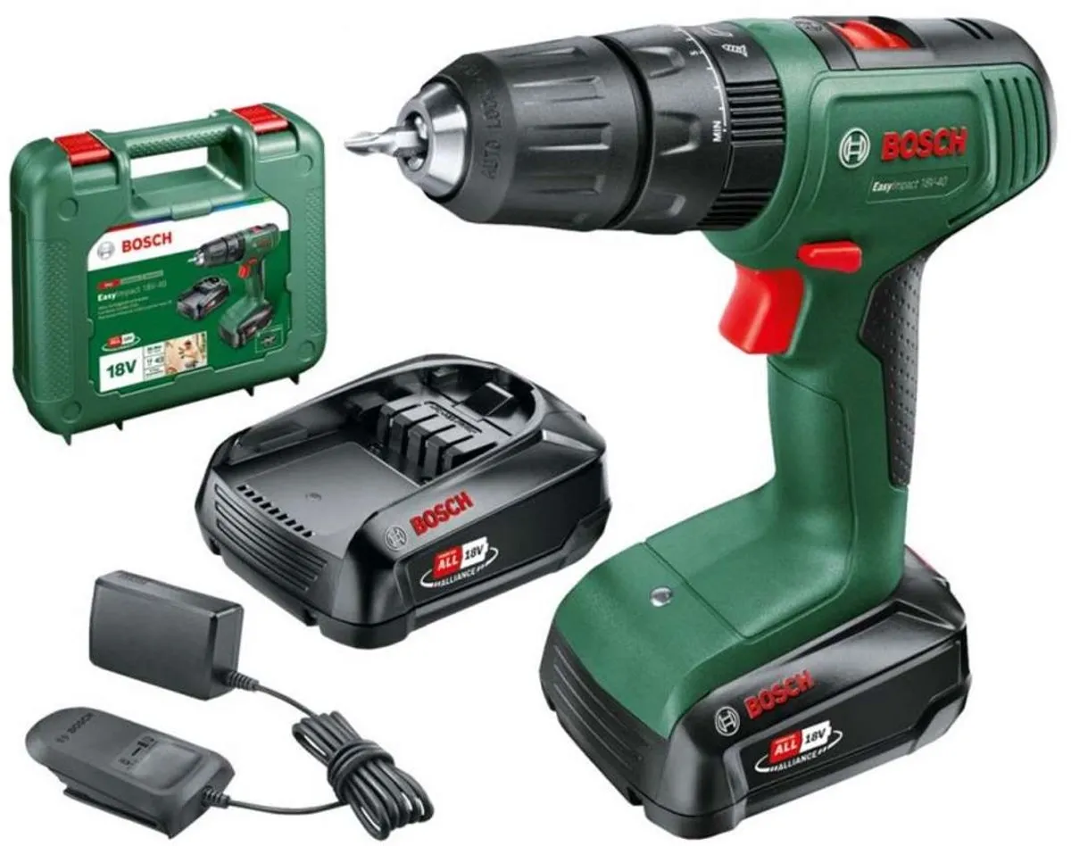 Bosch 06039D8102 Accu-klopboor/schroefmachine 18V