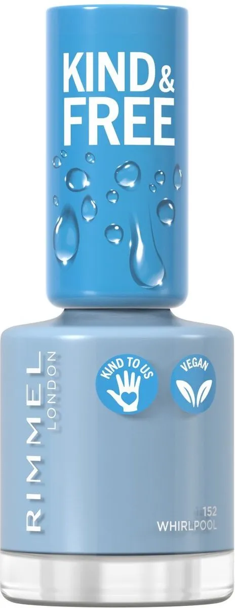Rimmel London Kind & Free Nagellak 152 Tidal Wave Blue - 8ml