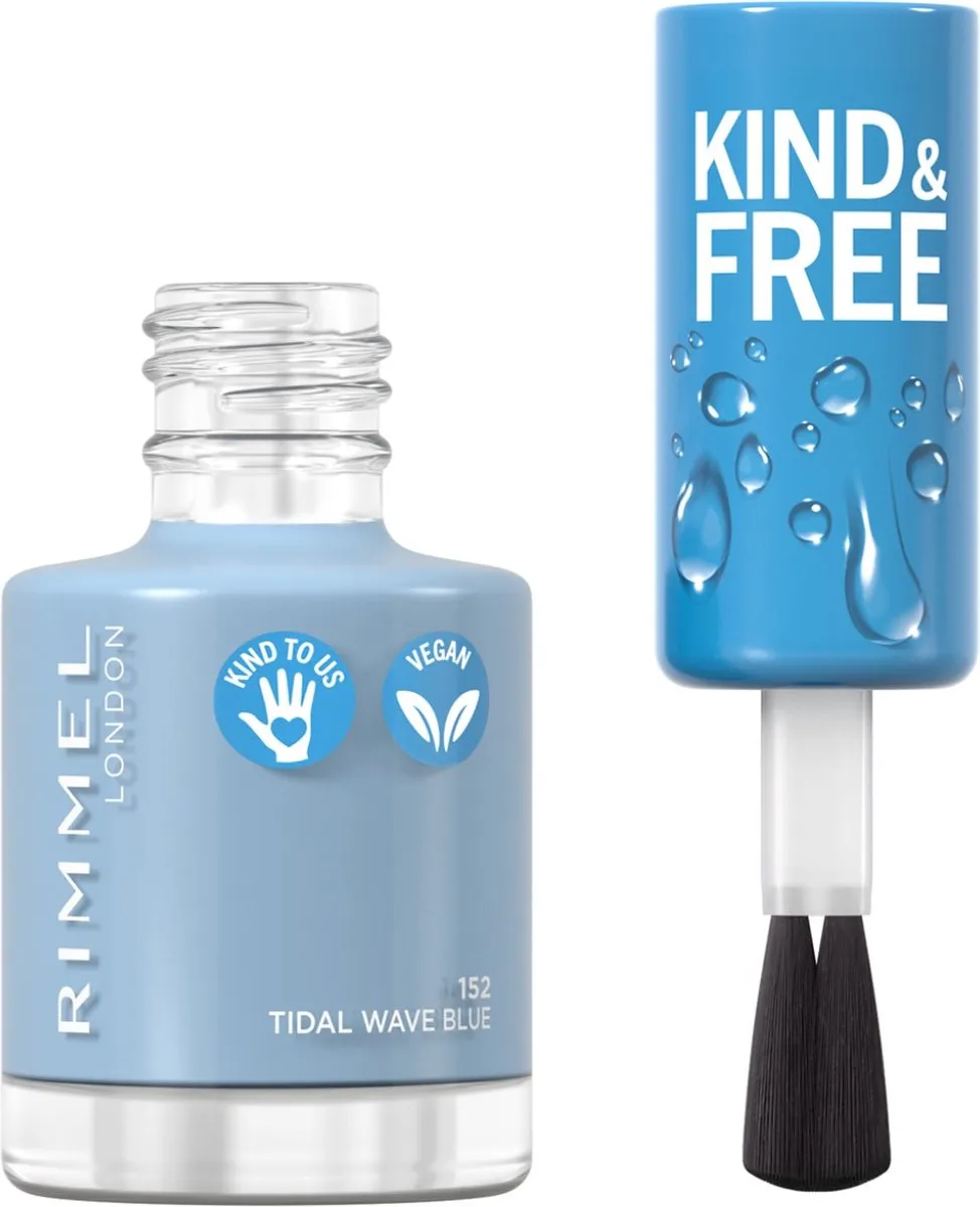 Rimmel London Kind & Free Nagellak 152 Tidal Wave Blue - 8ml