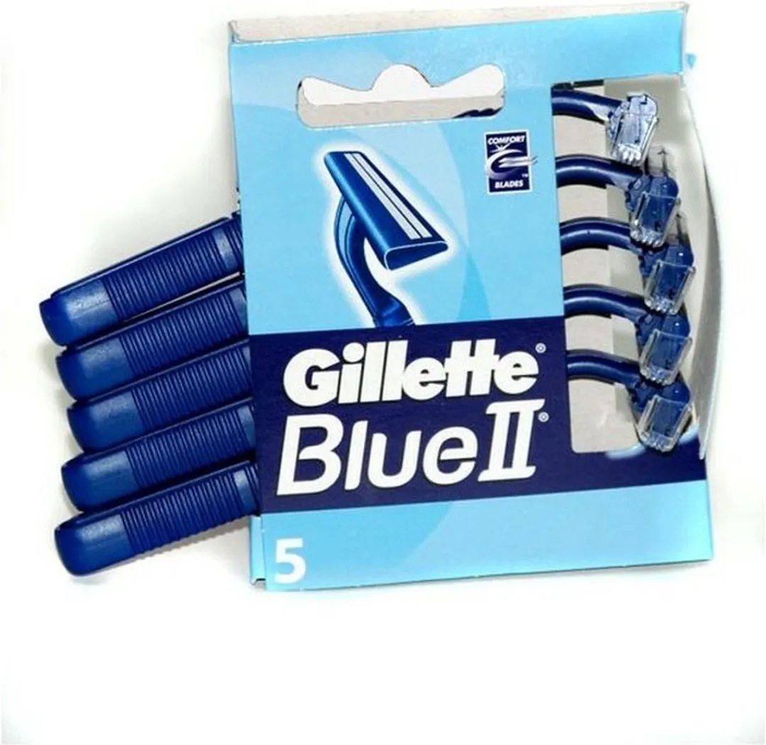 Gillette Blue II Wegwerpmesjes - 5 Stuks