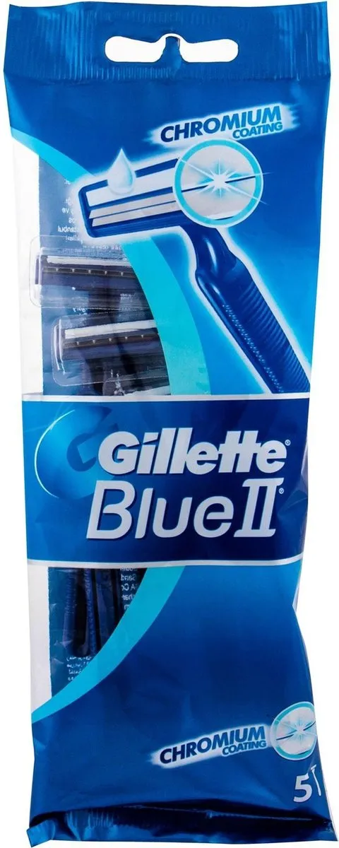 Gillette Blue II Wegwerpmesjes - 5 Stuks