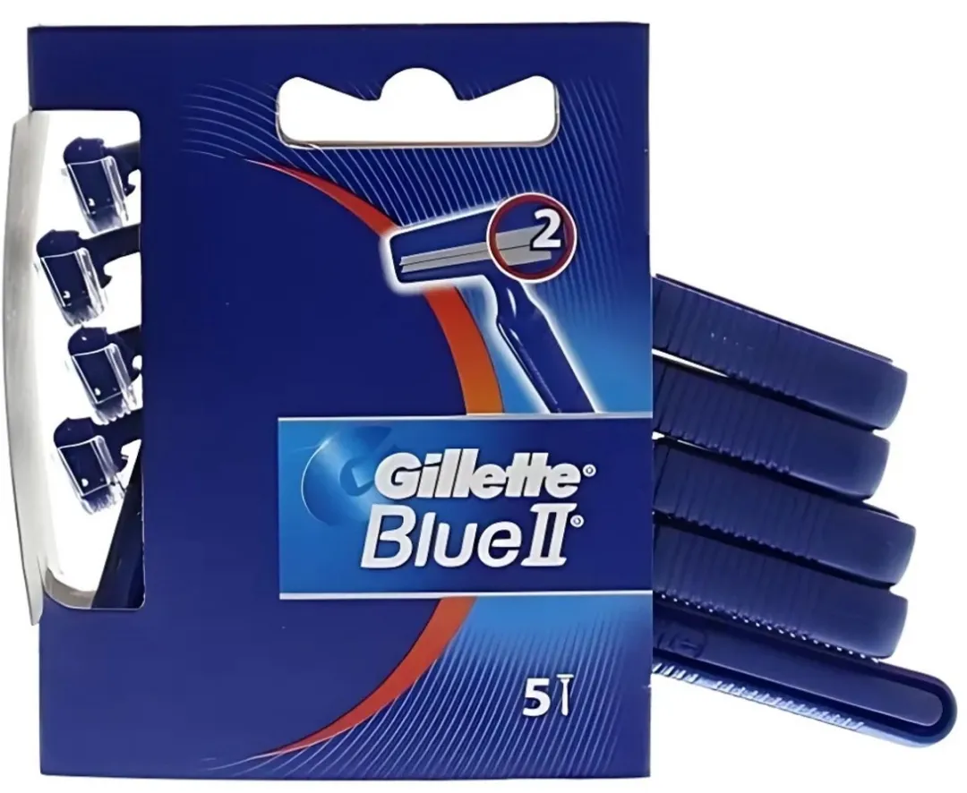 Gillette Blue II Wegwerpmesjes - 5 Stuks