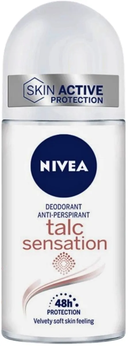 NIVEA Deo Roll-On Talc Sensation 50ml - 7 Stuks
