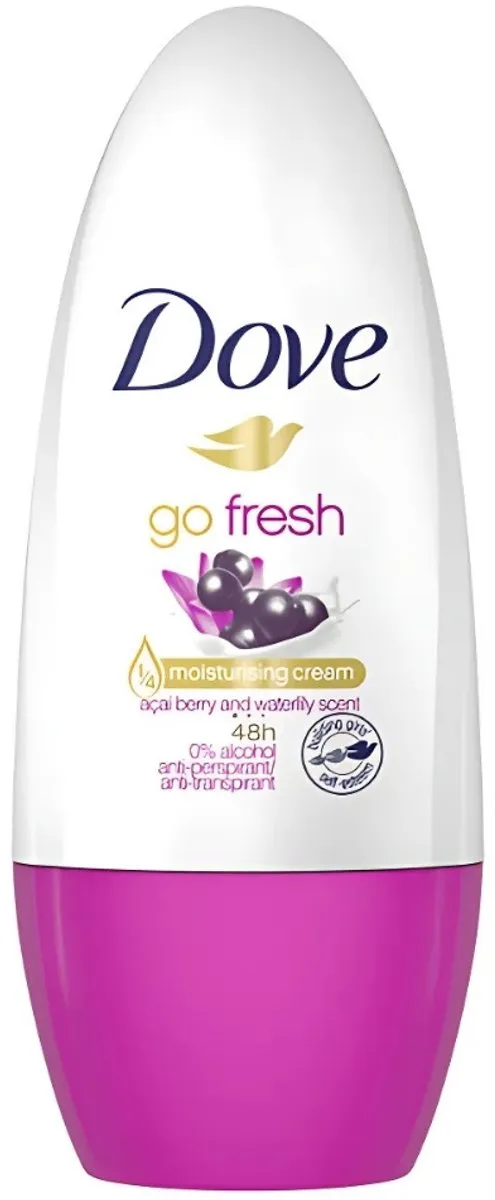 Dove Deodorant Roller Go Fresh Açaí Berry & Waterlily 100ml