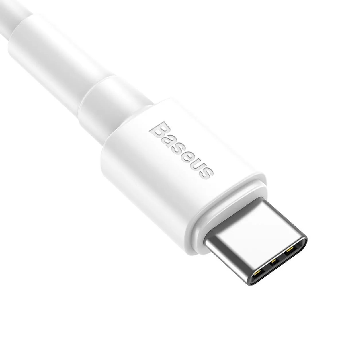 Baseus USB-A naar USB-C Kabel - Wit