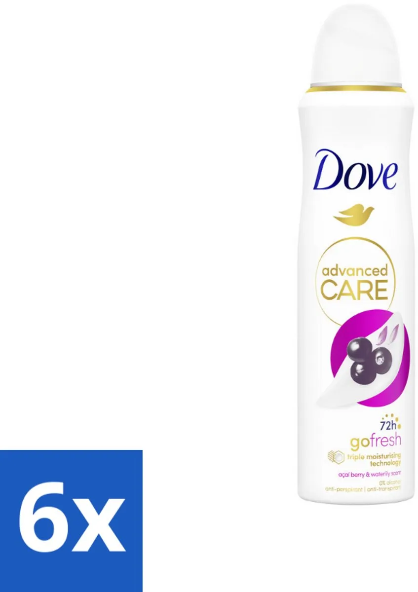 Dove Deodorant Spray Acai Berry & Waterlily 150ml