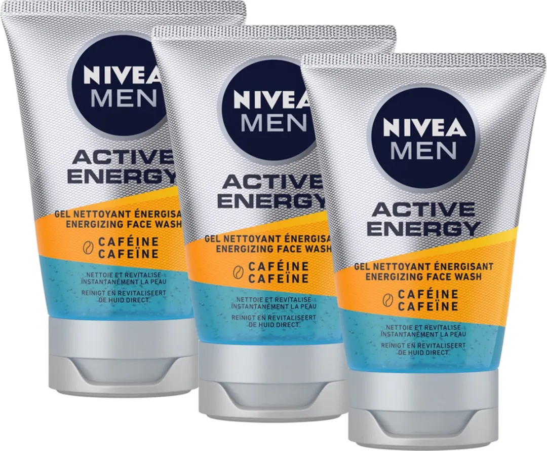 NIVEA MEN Active Energy Gezichtsreinigingsgel