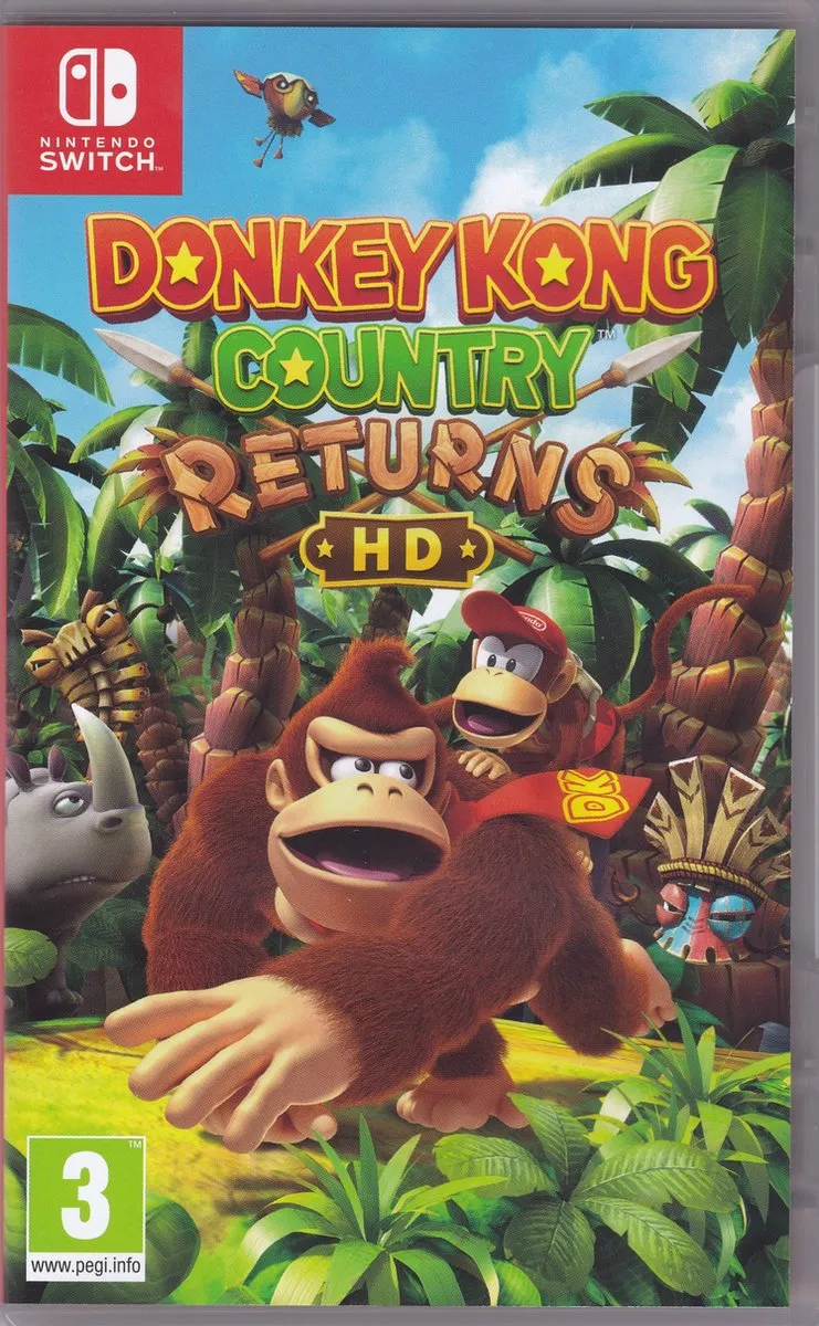 Nintendo Donkey Kong Country Returns HD - 2 Spelers