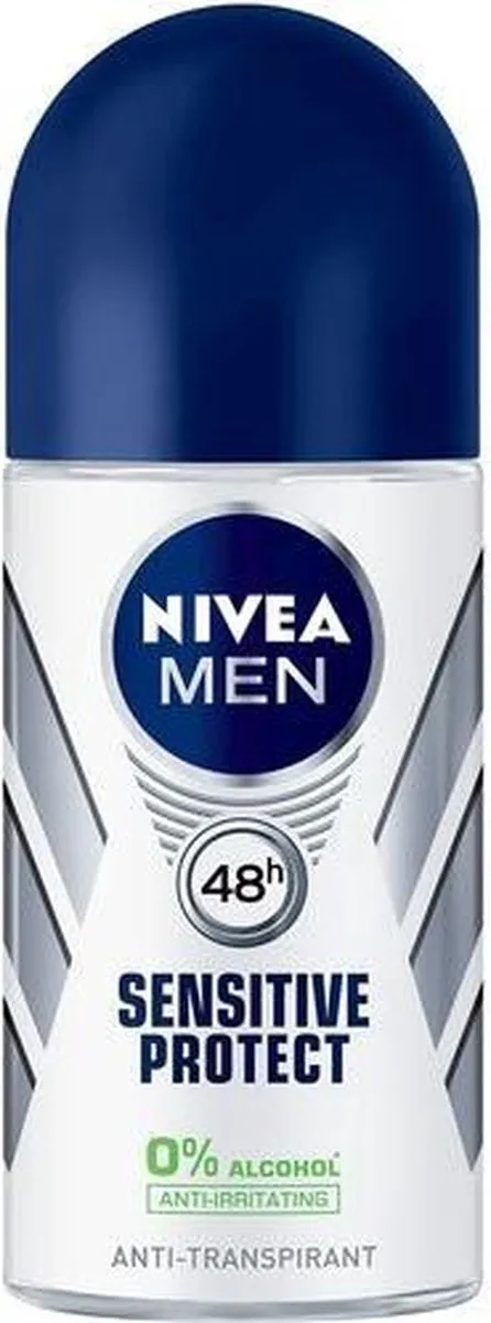 NIVEA MEN Sensitive Protect Roll-On 50ml - 6 Stuks