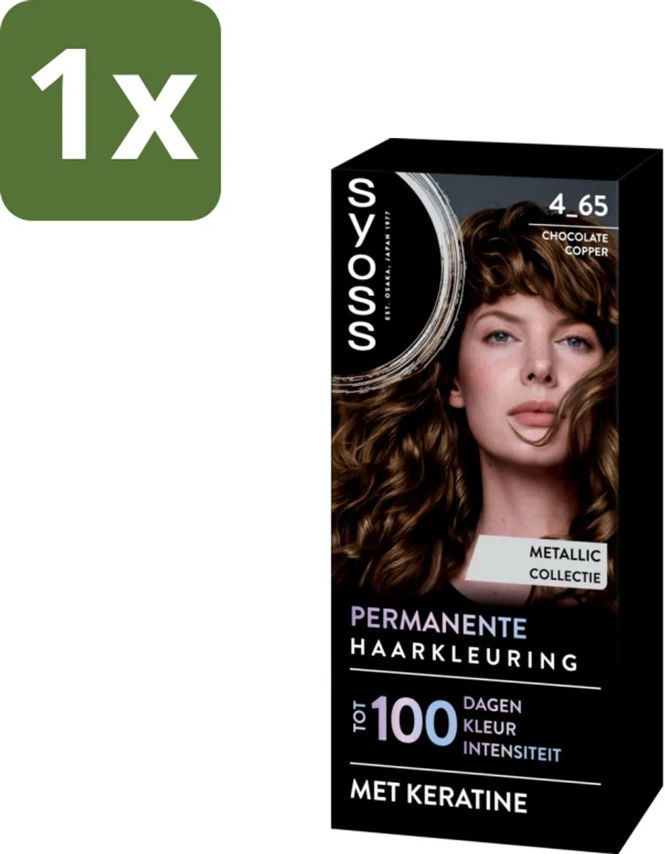 SYOSS Permanent Haarkleuring 4-65 Chocolate Copper 115ml