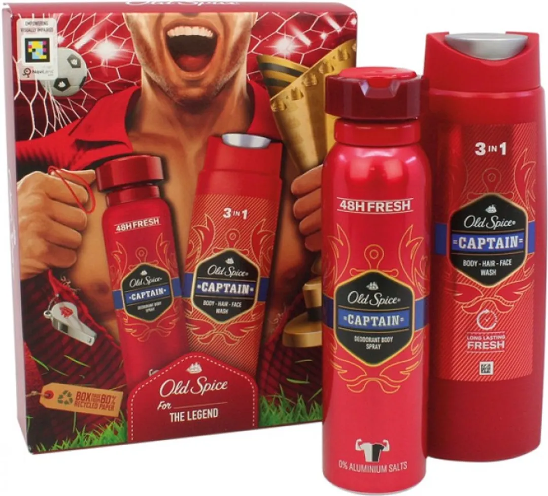 Old Spice GP Captain Deodorant Spray & Douchegel