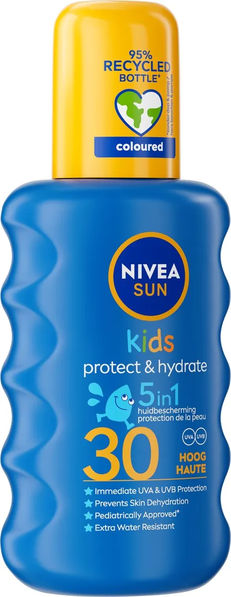 NIVEA SUN Kids Protect & Hydrate Zonnebrandspray SPF 30 - 200ml