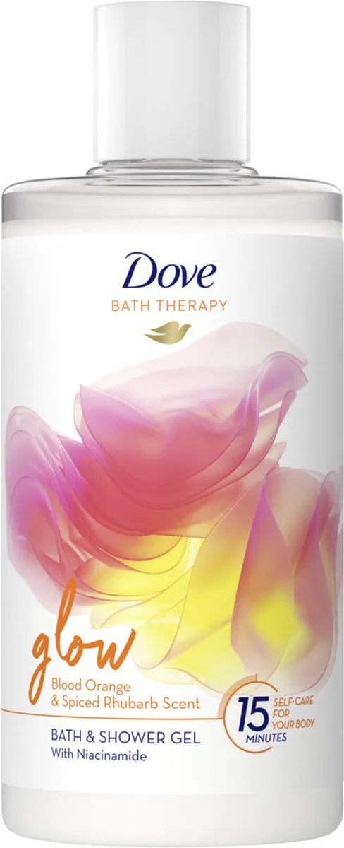 Dove Bath Therapy Glow Badschuim & Douchegel 400ml
