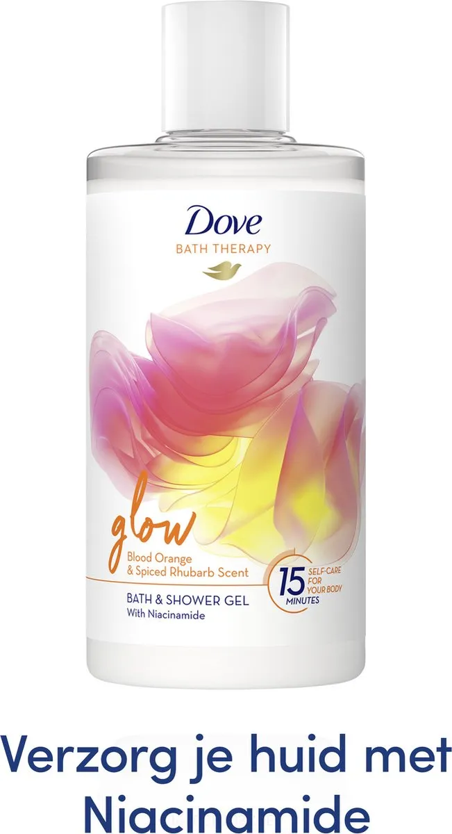 Dove Bath Therapy Glow Badschuim & Douchegel 400ml