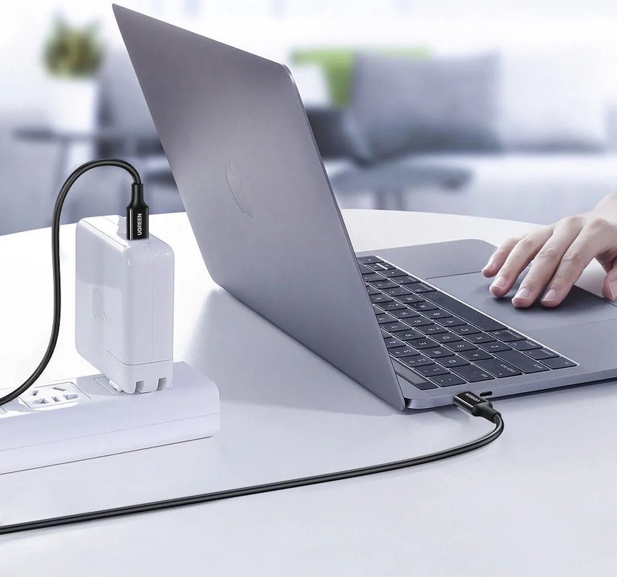 Ugreen USB Type-C Kabel 1m - Wit