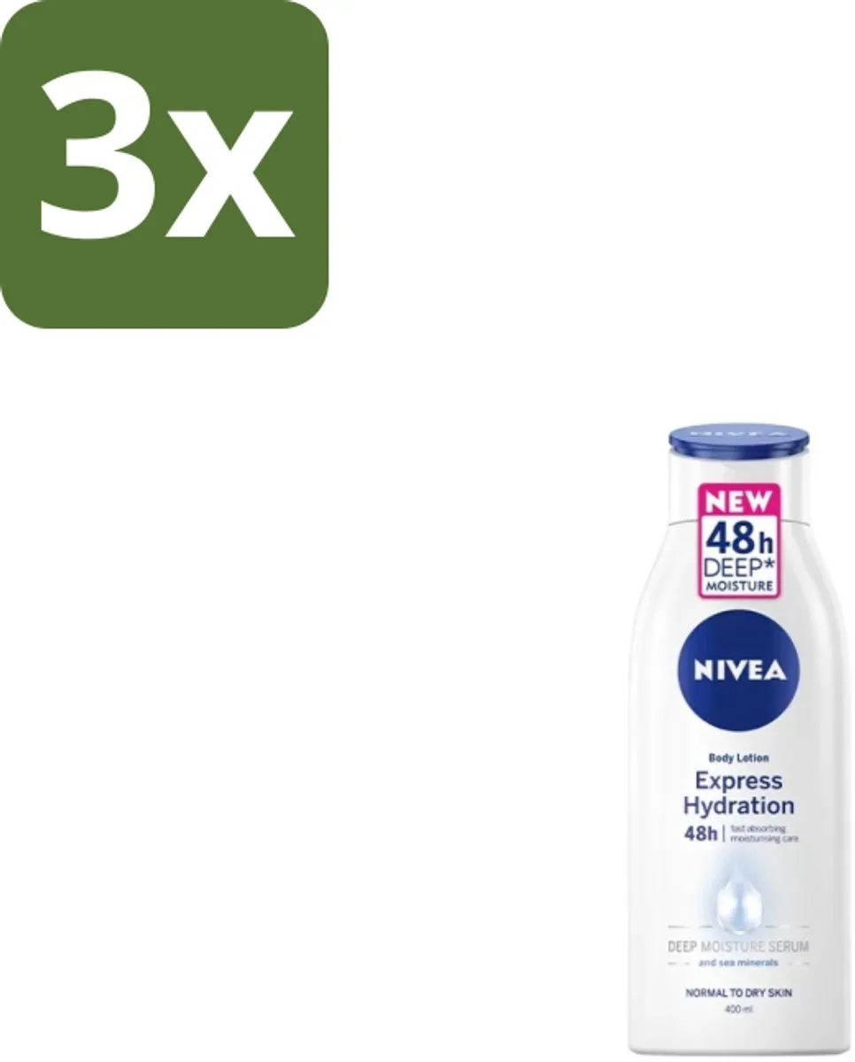 NIVEA Bodylotion Express Hydration 48H