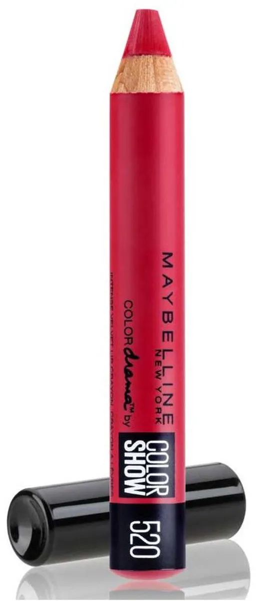 Maybelline Color Drama 520 Light It Up Lipstickpotlood - 6g - Rood