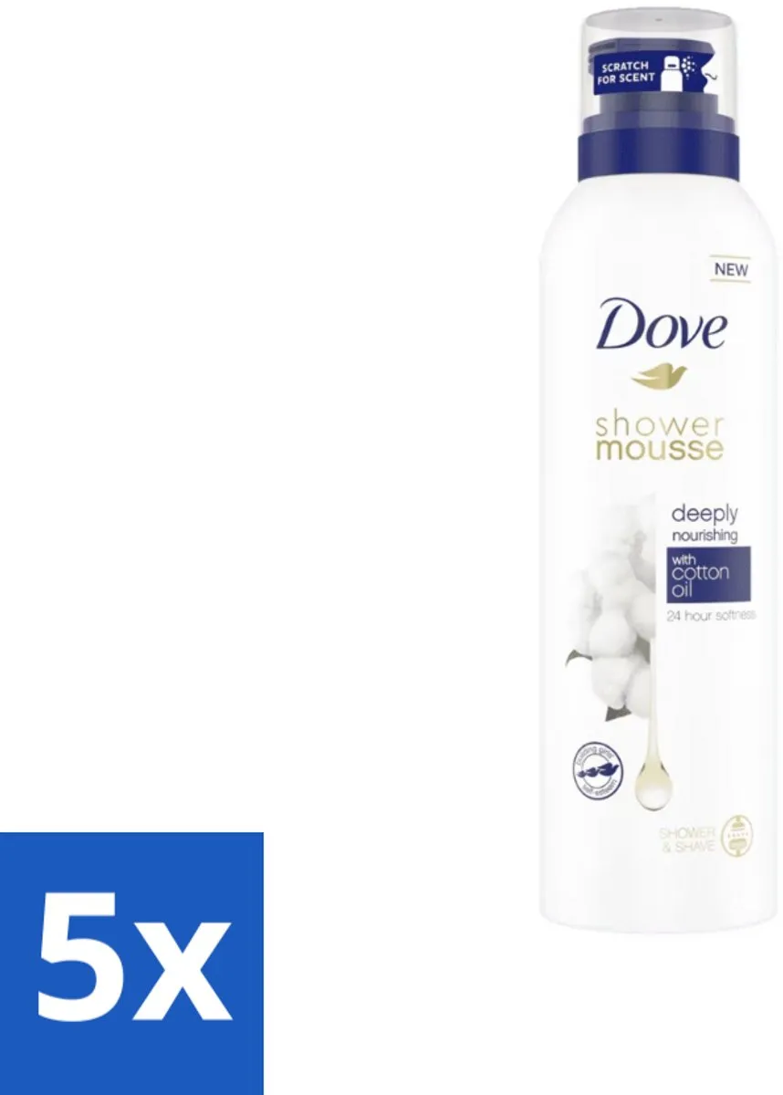 Dove Shower Foam Deeply Nourishing 250ml
