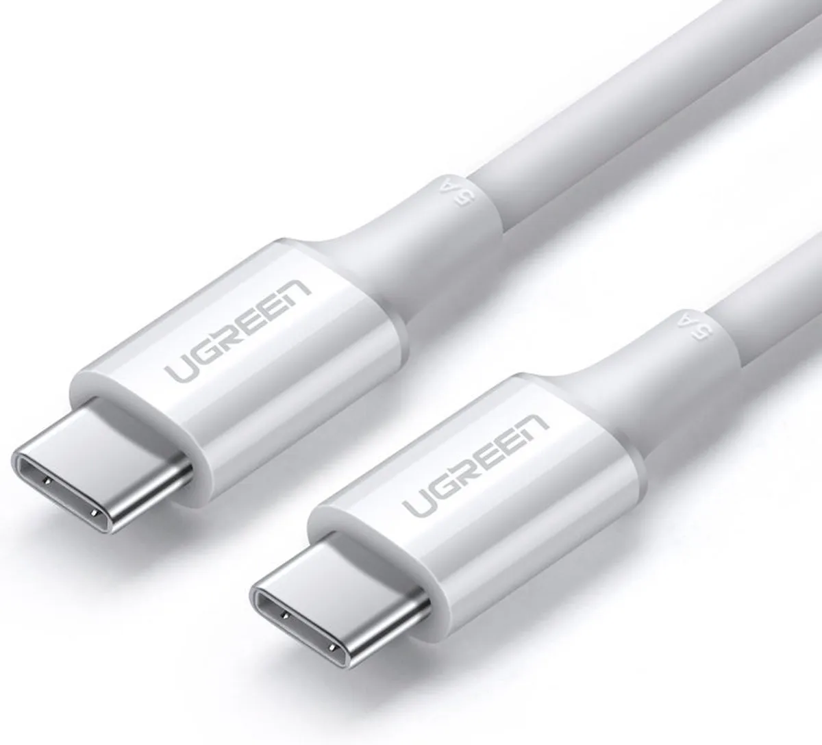 Ugreen US300 USB-C Kabel 100W 2m - Wit