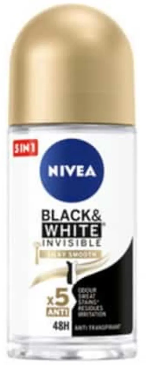 NIVEA Black & White Silky Roll-on 50ml