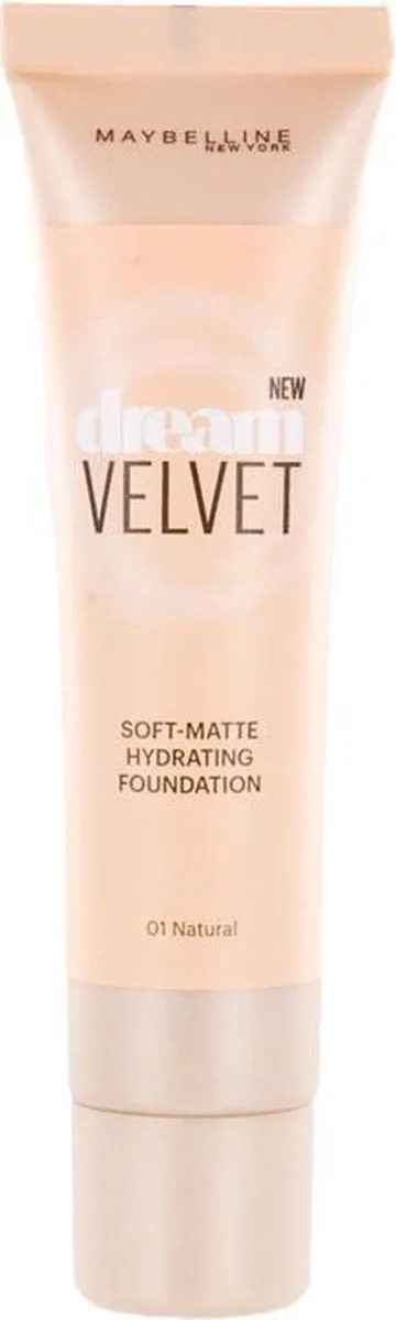 Maybelline Dream Velvet Foundation 01 Natural - 30ml