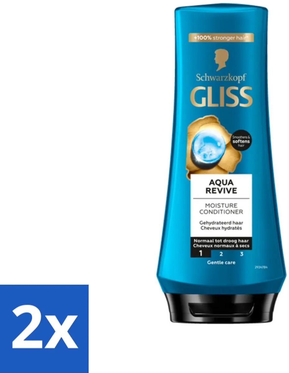 Schwarzkopf Gliss Kur Conditioner Aqua Revive 400ml