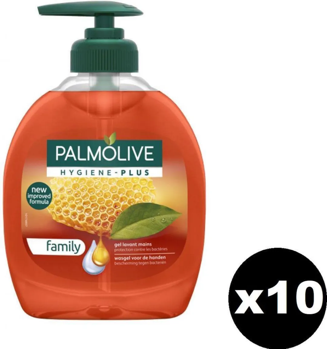 Palmolive Handzeep Hygiëne Plus 300ml - 10 Stuks - afbeelding 2 van 2
