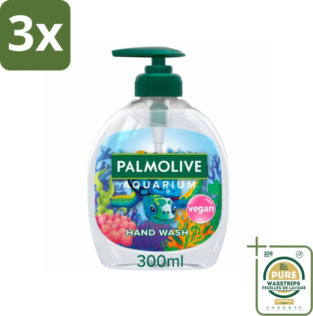 Palmolive Handzeep Aquarium 300ml - 3 Stuks
