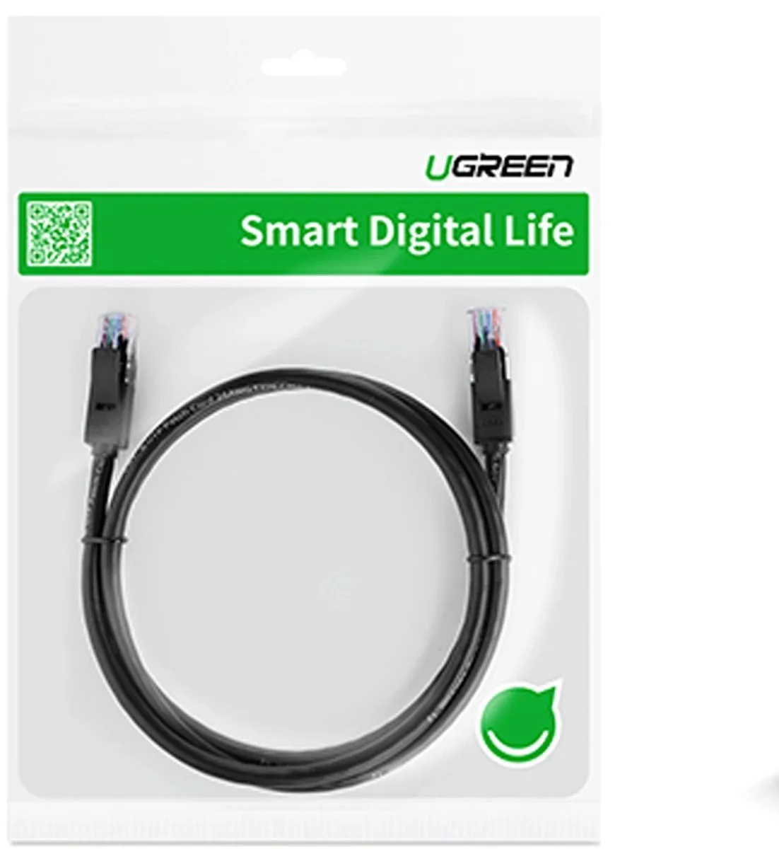 Ugreen Ethernetkabel Cat.6 1000Mb/s 15m - Zwart