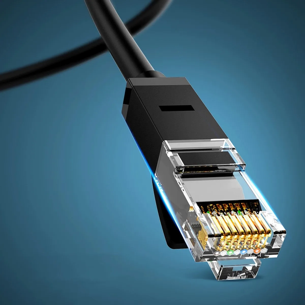 Ugreen Ethernetkabel Cat.6 1000Mb/s 15m - Zwart