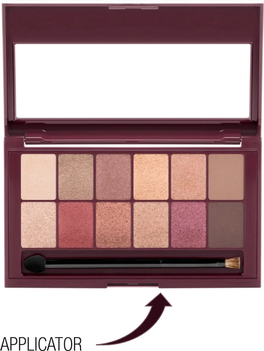 Maybelline New York The Burgu Bar Palette - 12 Kleuren - afbeelding 6 van 6