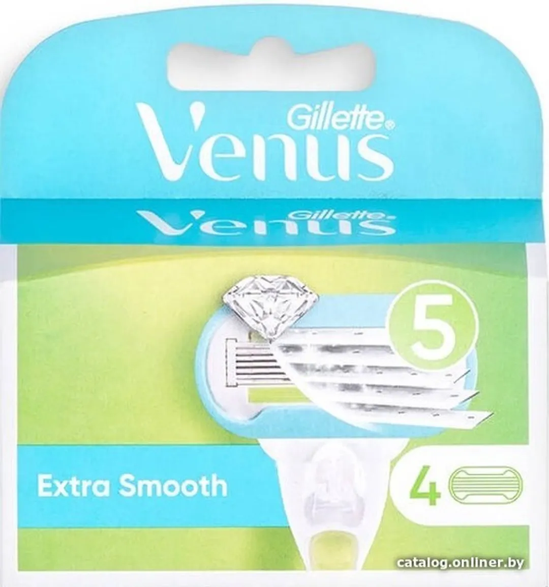 Gillette Venus Extra Smooth Scheermesjes Groen