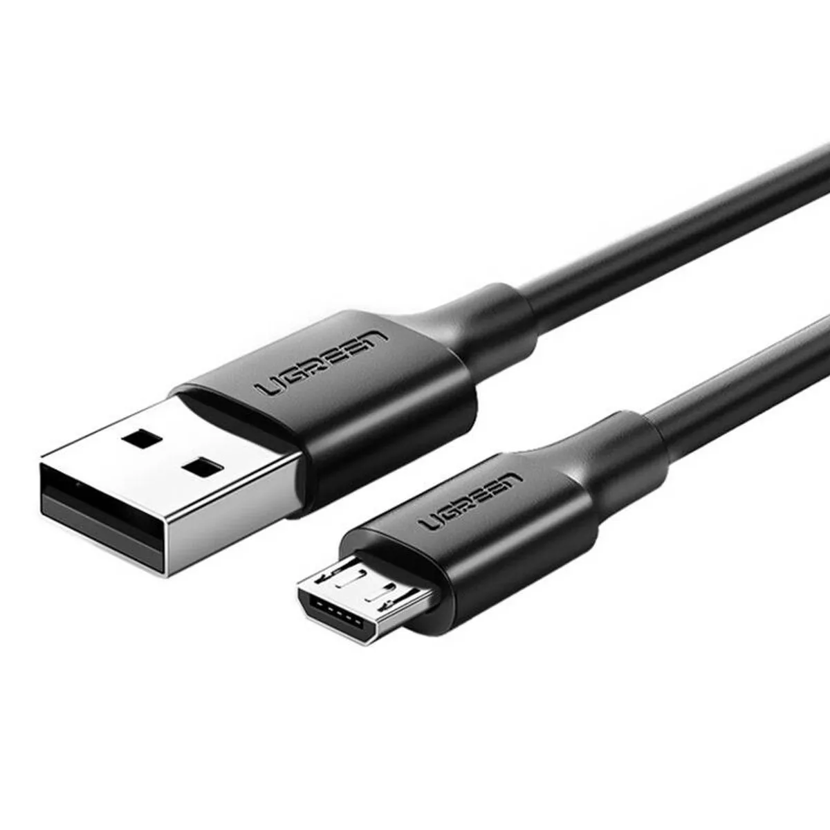 Ugreen USB naar Micro USB Kabel 3m - Transparant