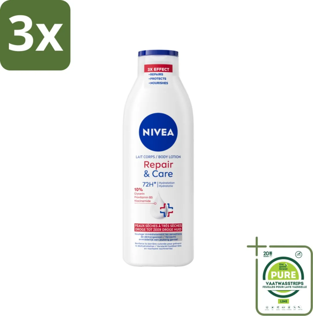 NIVEA Repair & Care Bodylotion 750ml