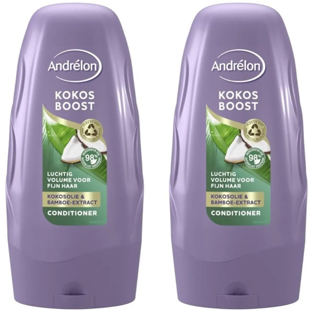 Andrélon Conditioner Kokos Boost 2x250ml