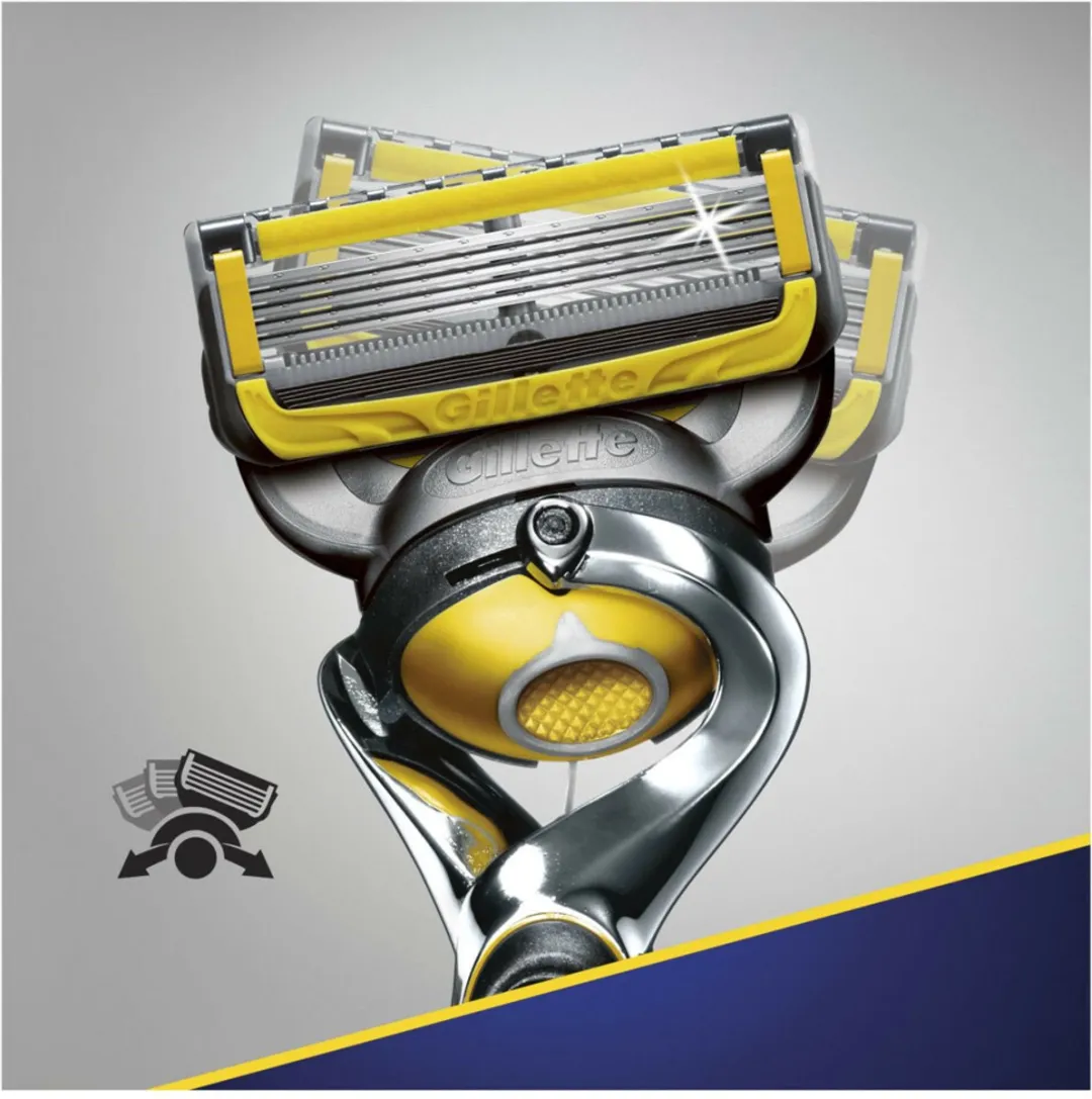 Gillette Fusion5 Proshield Scheersysteem - 5 Bladen - 2 Stuks