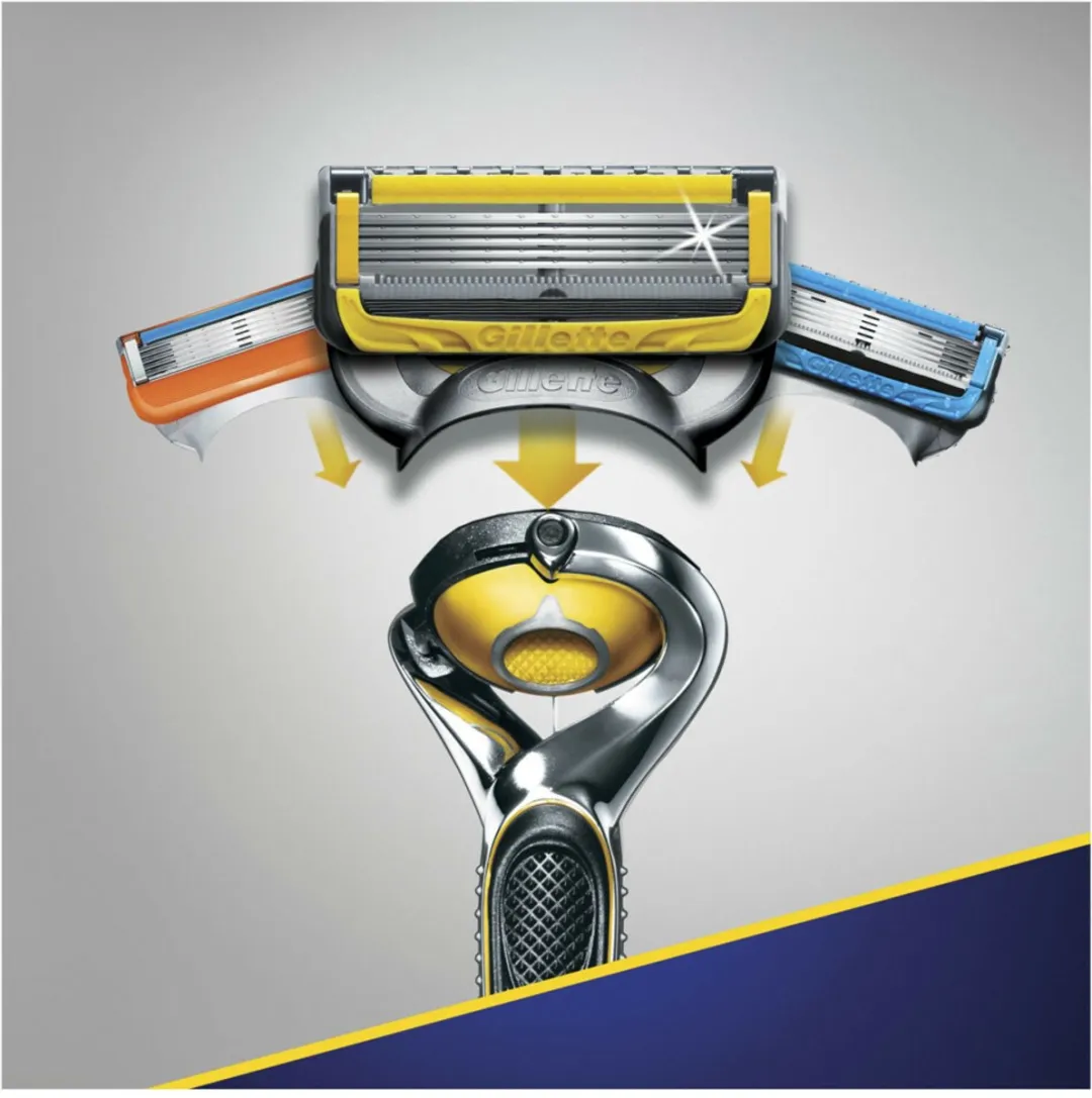 Gillette Fusion5 Proshield Scheersysteem - 5 Bladen - 2 Stuks