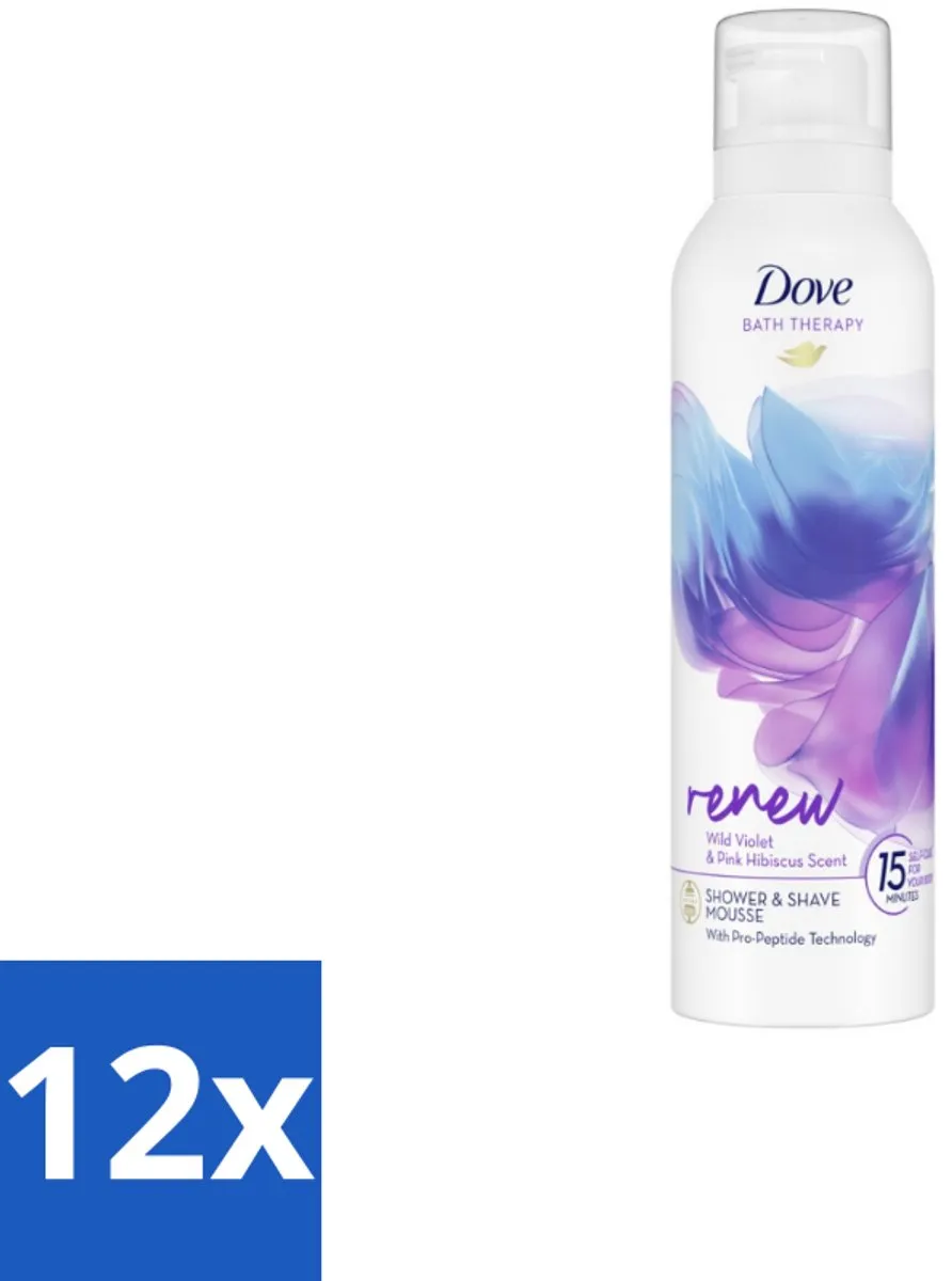 Dove Bath Therapy Renew Douche- & Scheerschuim 200ml