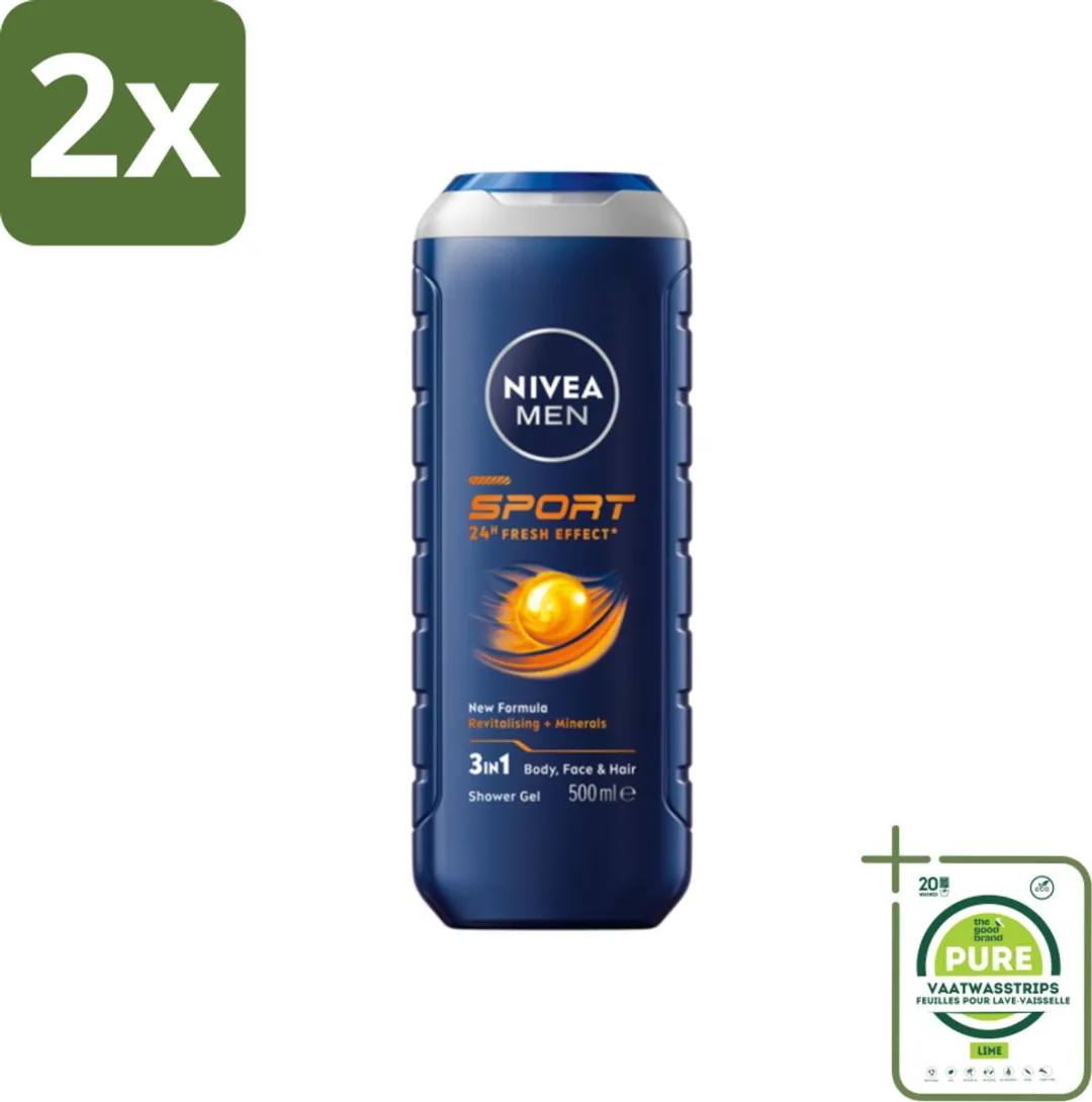 NIVEA MEN Sport Douchegel 1000ml