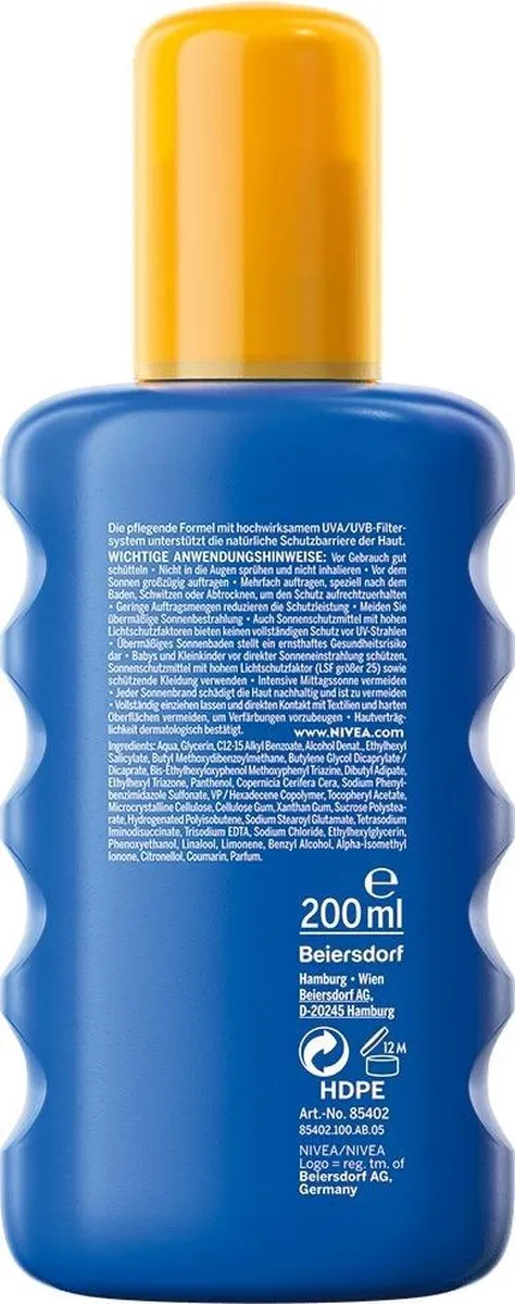 NIVEA Protect & Hydrate Zonnebrandcrème Lichaam SPF 30 - 200ml