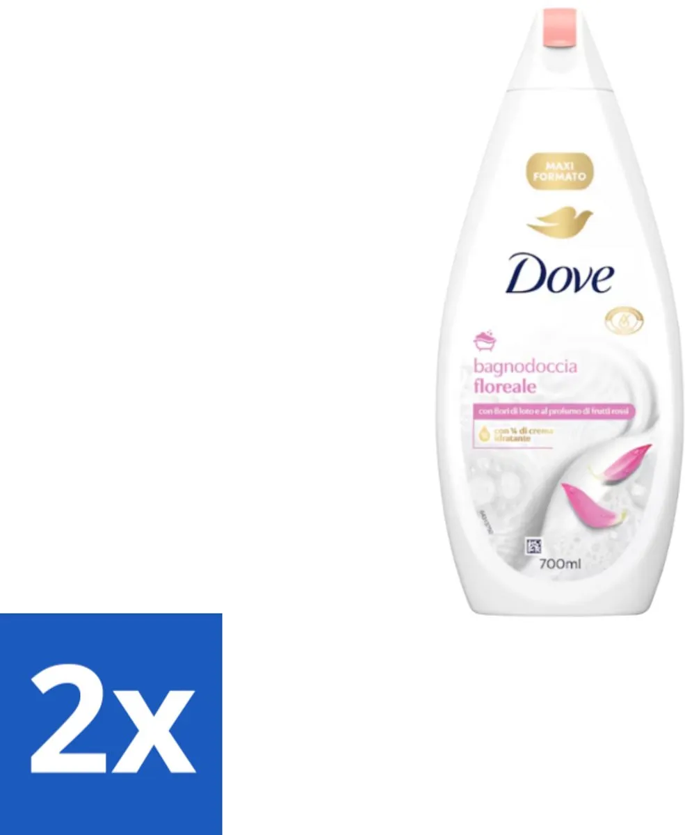 Dove Badcrème Soothing Almond Oil & Hibiscus 720ml